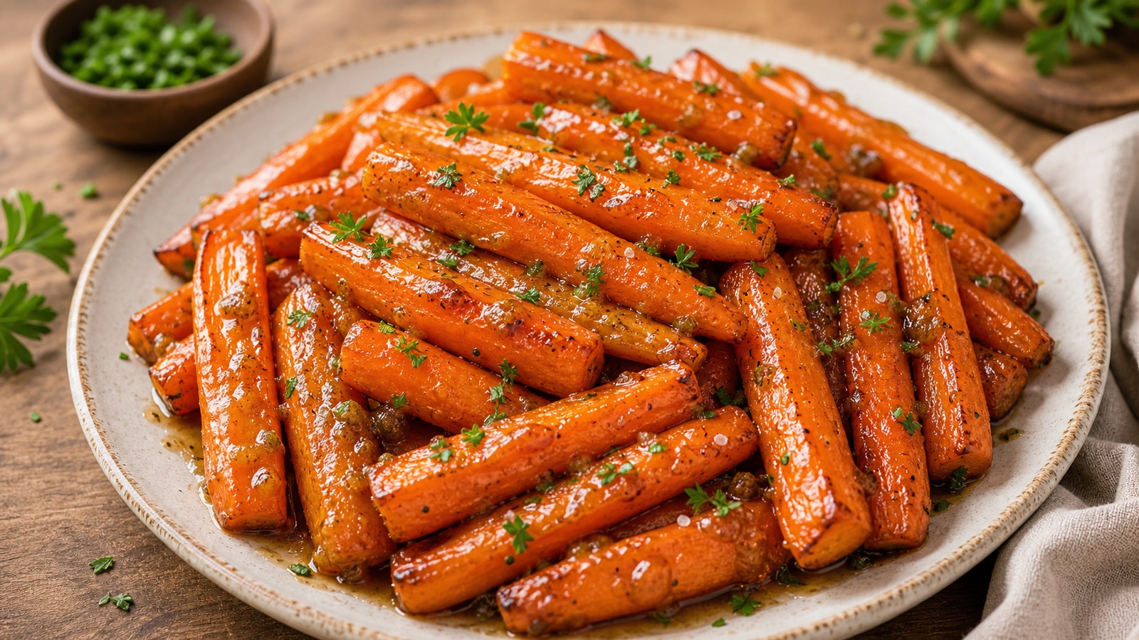 Brown Sugar Glazed Carrots