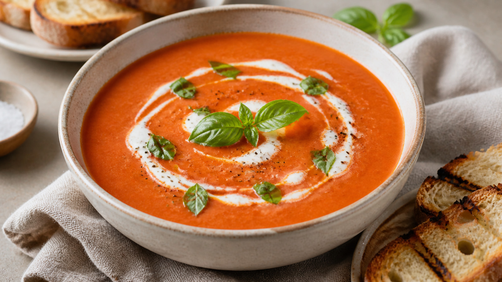 Creamy Tomato Basil Soup