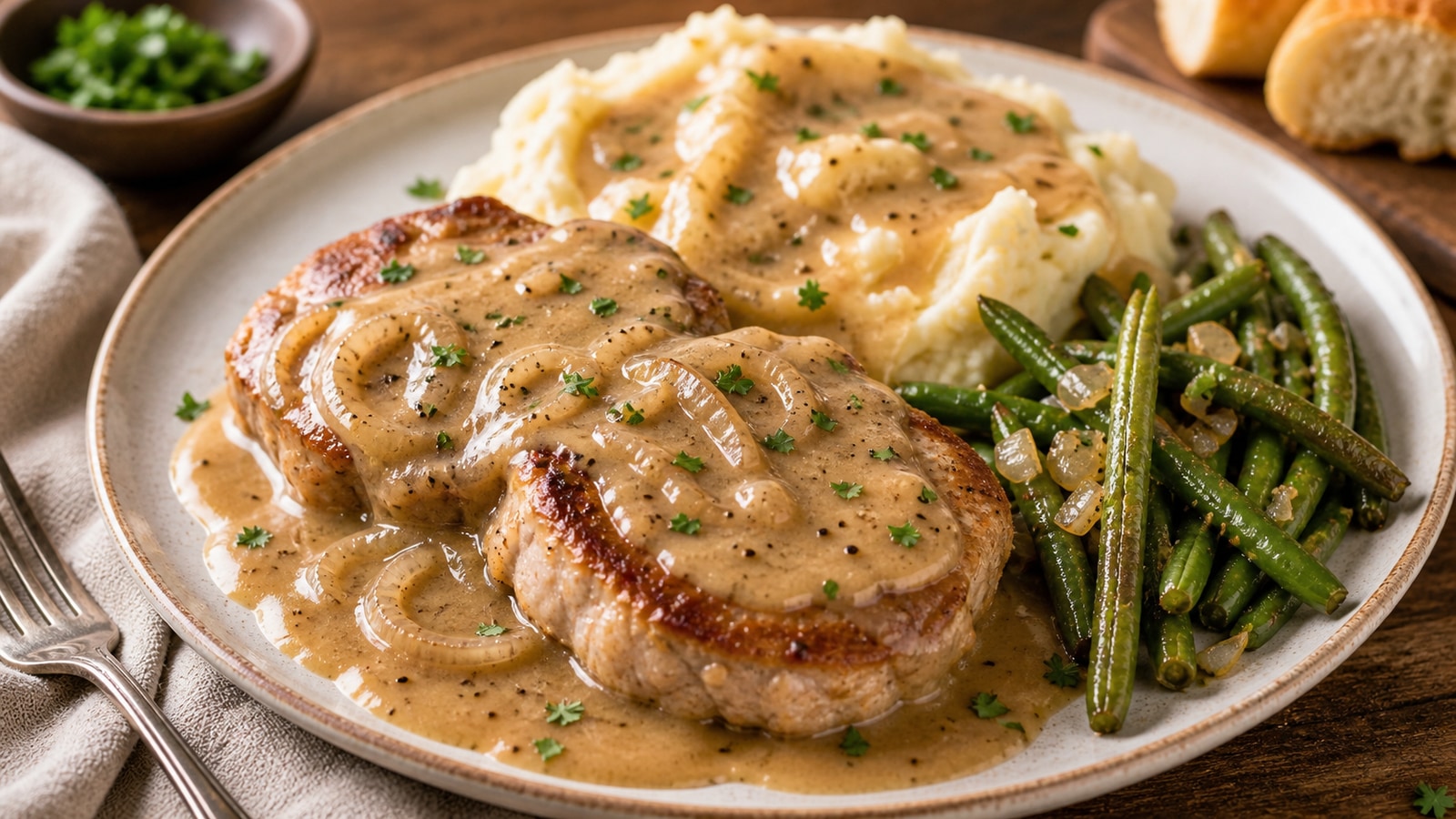 Smothered Pork Chops
