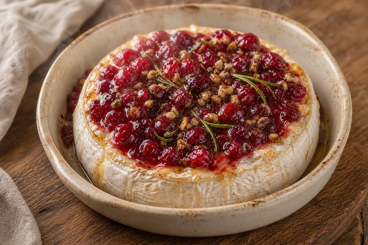 Bake for Baked Brie with Cranberries