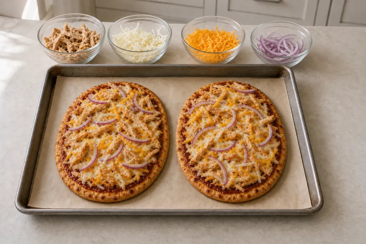 Bake for BBQ Chicken Flatbread