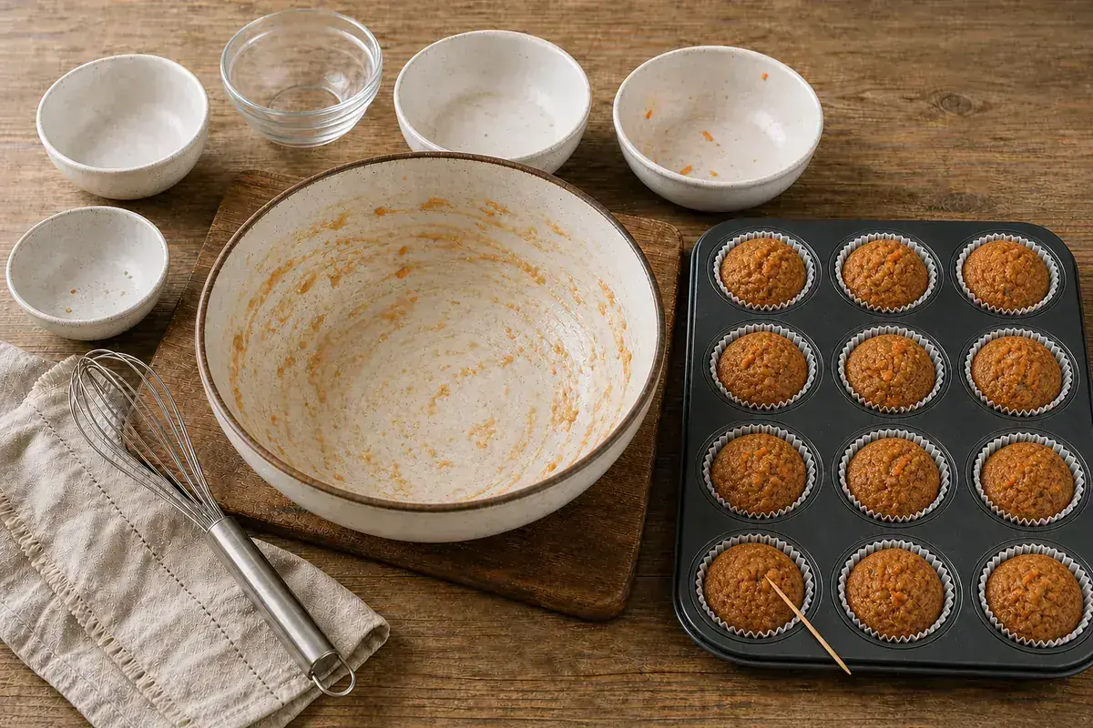 Bake for Carrot Cake Cupcakes