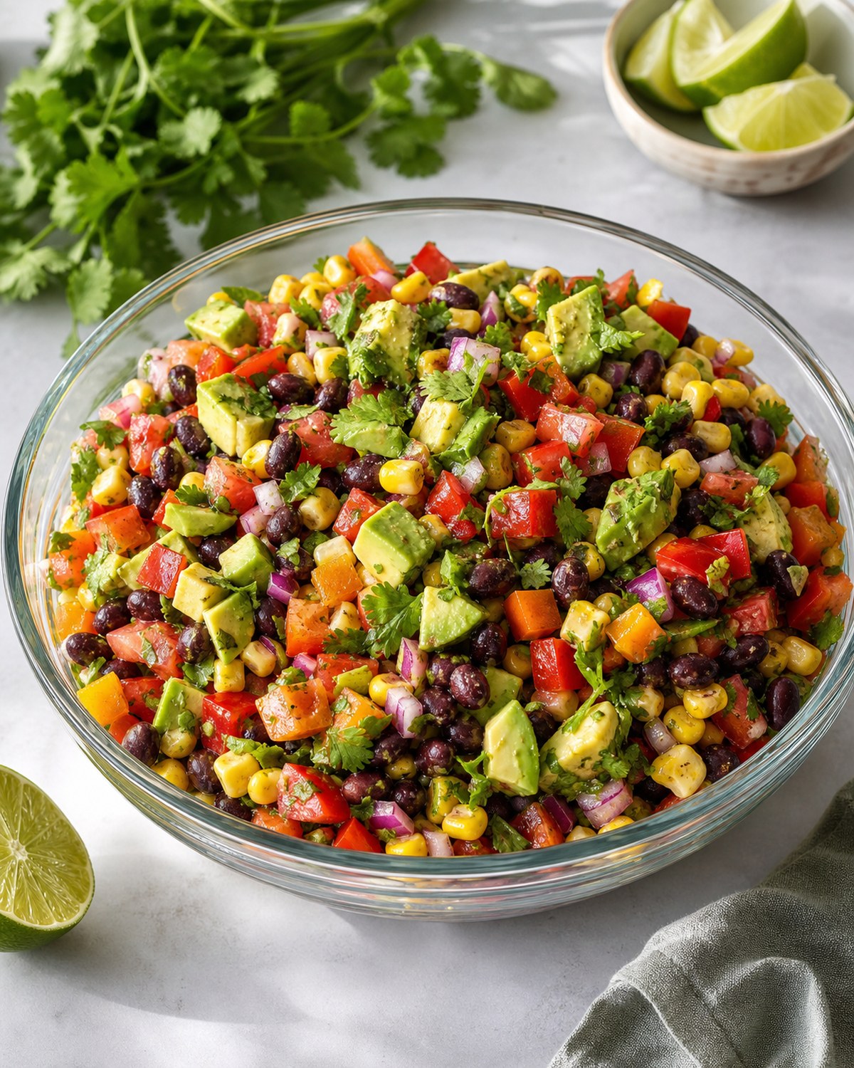 Cowboy Caviar Avocado Salad