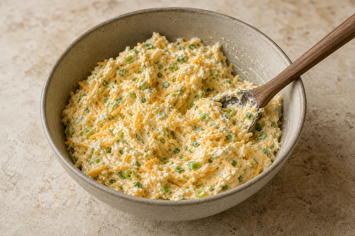 Make the filling for Jalapeño Popper Bites