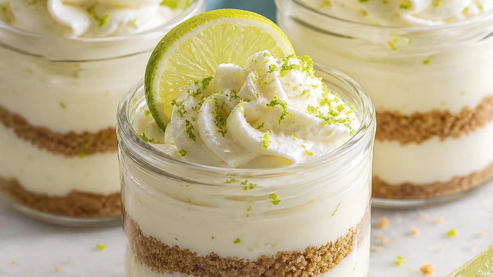 Key Lime Pie Icebox Cups