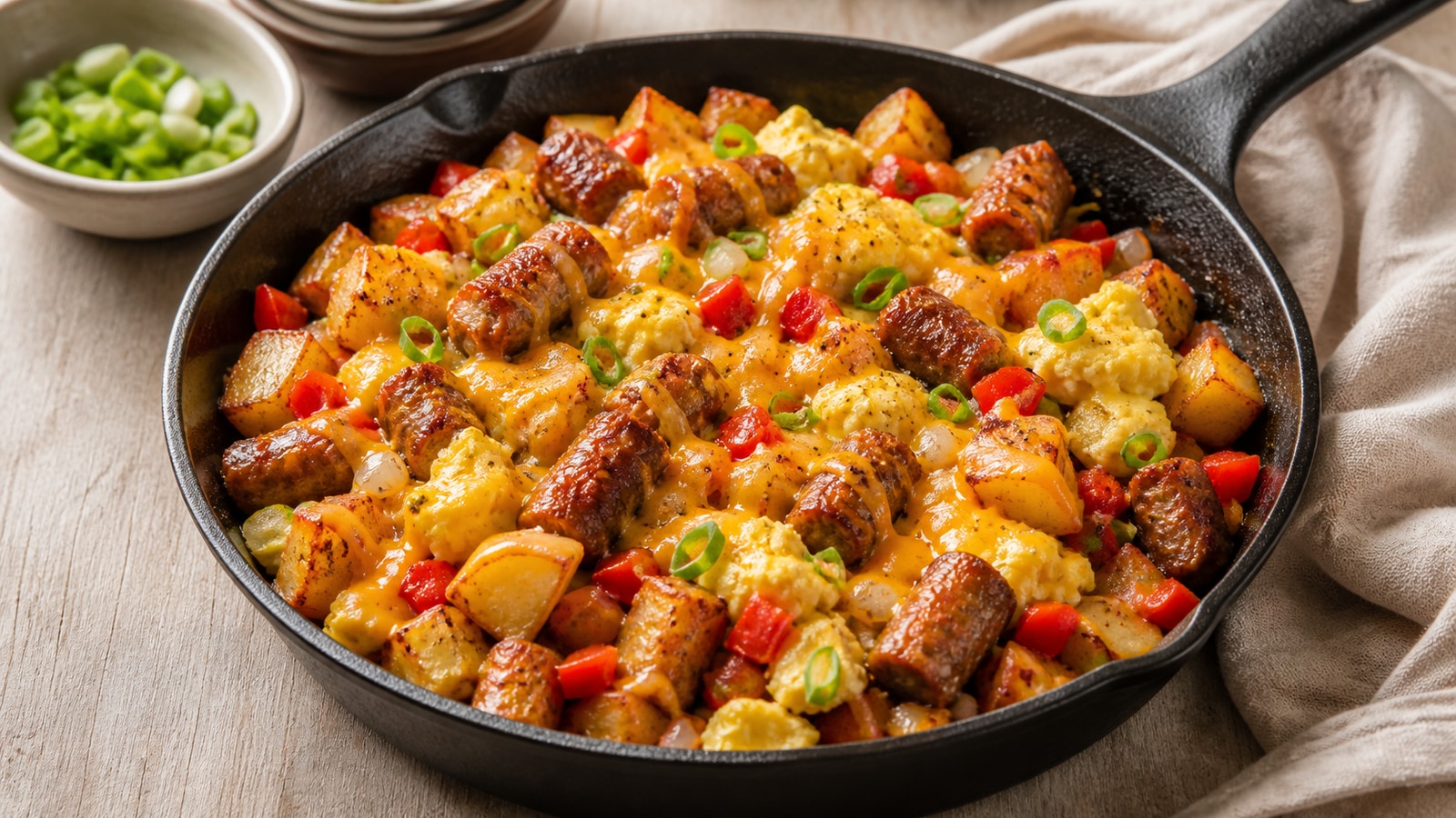 Maple Sausage Breakfast Skillet
