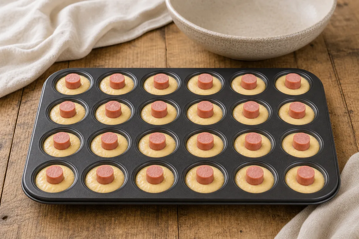 Fill for Mini Corn Dog Bites
