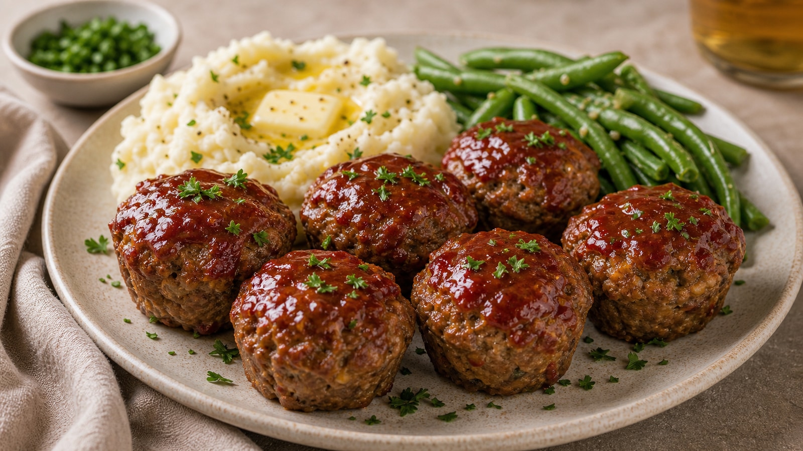 Mini Meatloaf Muffins