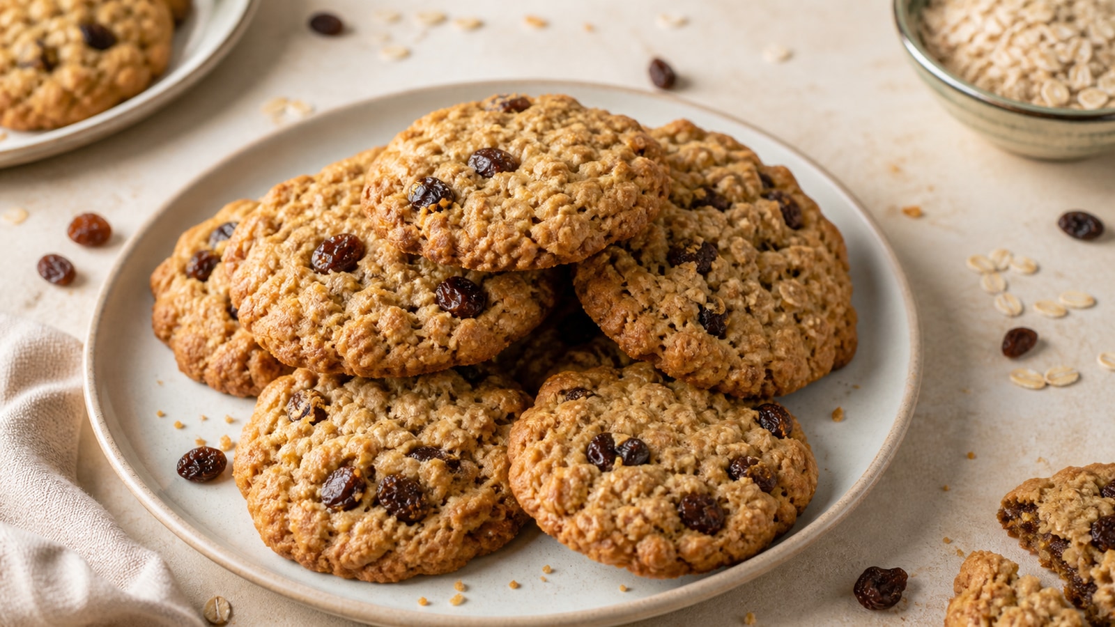 Oatmeal Raisin Cookies