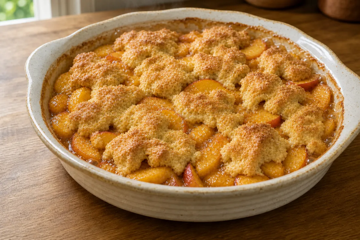 Bake for Peach Cobbler