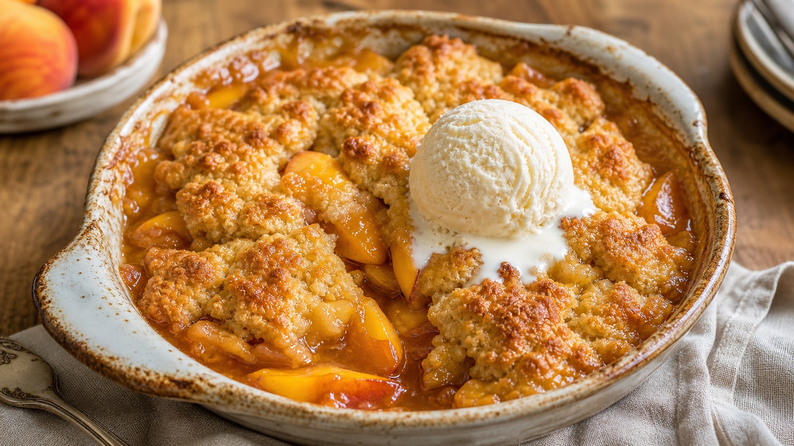 Peach Cobbler