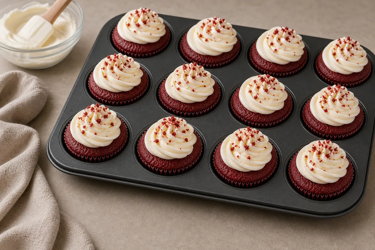 Frost for Red Velvet Cupcakes