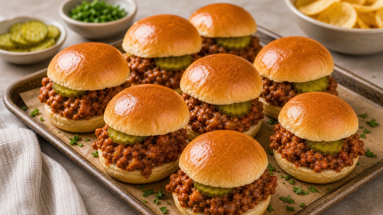 Sloppy Joe Sliders
