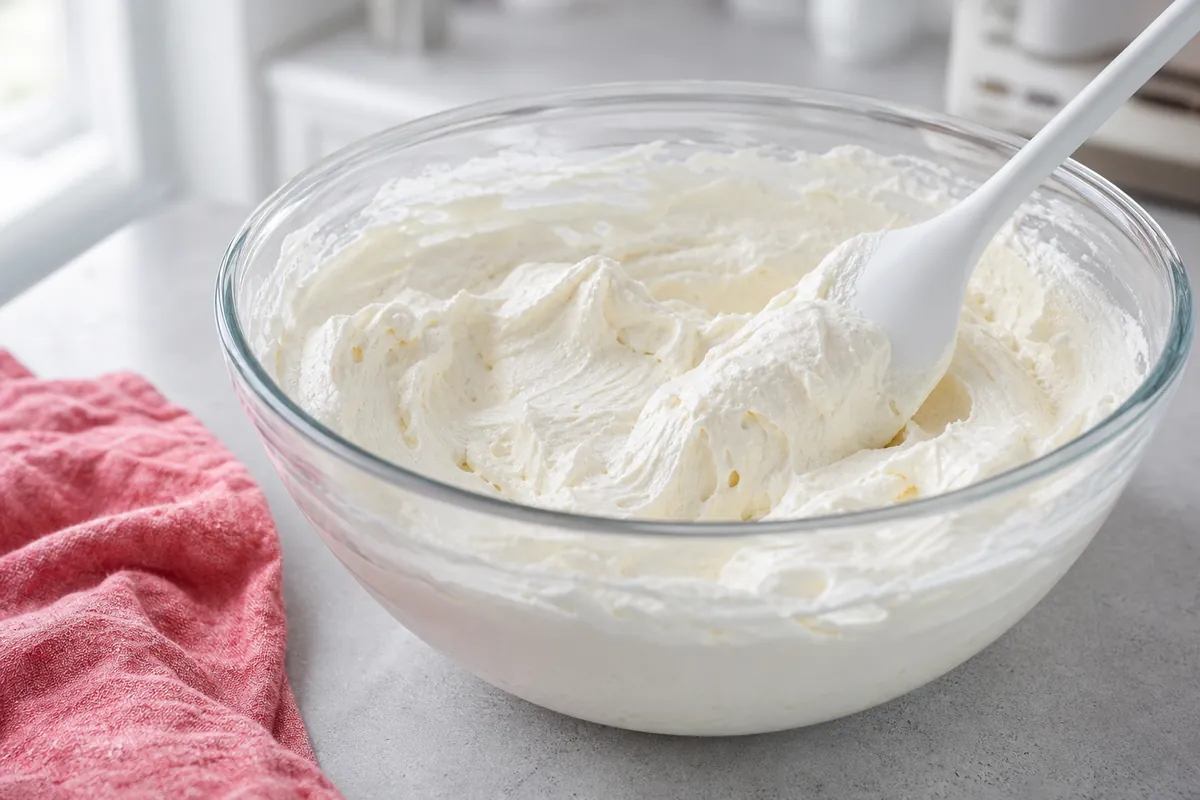 Make the cream filling for Strawberry Icebox Cake