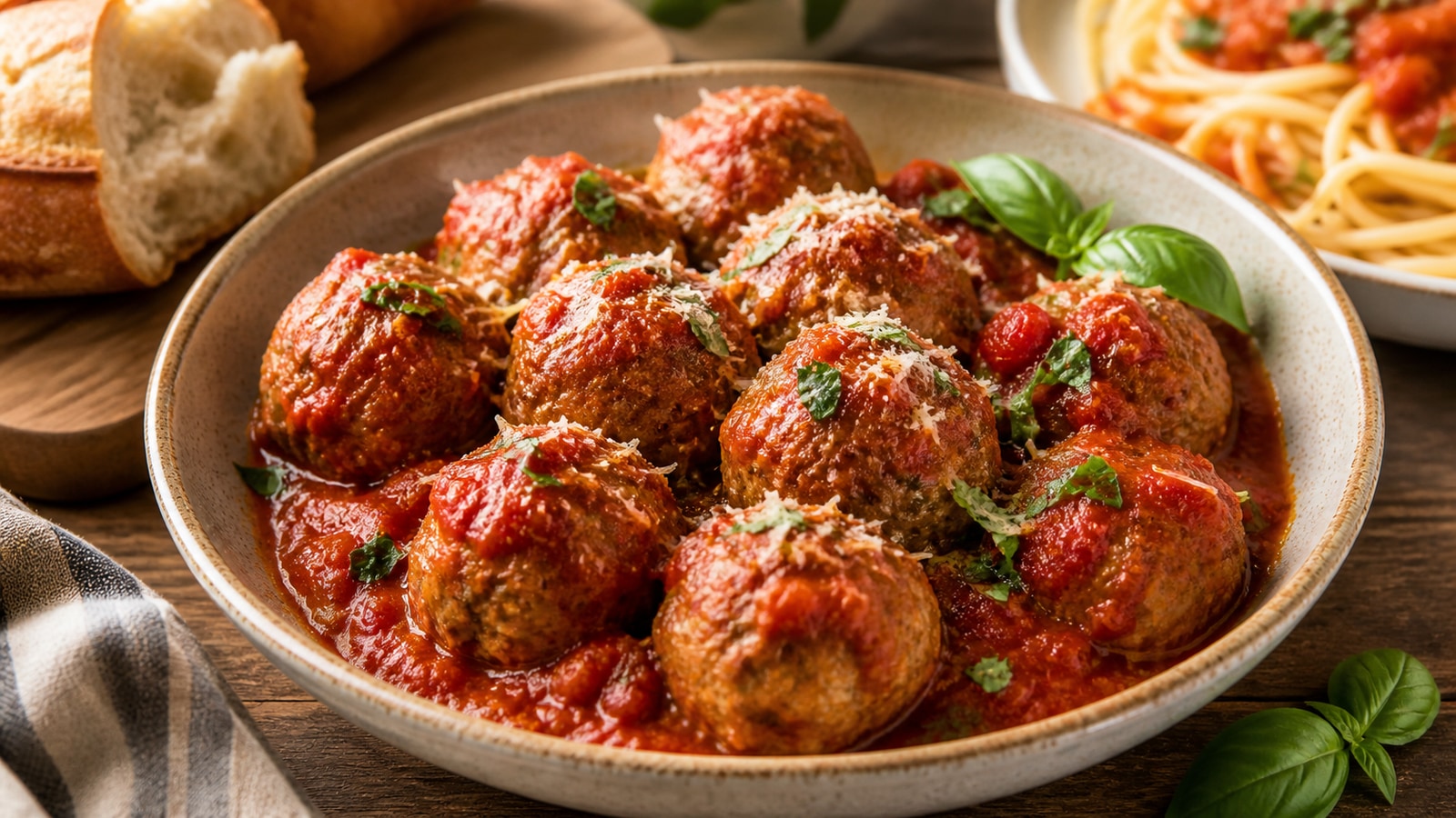 Turkey Meatballs with Marinara